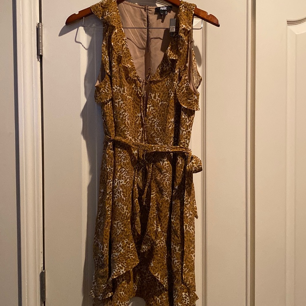 Paige ruffle dress